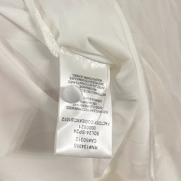 FOR LOVE & LEMONS Lace Mini Dress with Tulle Overlay in White Size Small NWT - Picture 11 of 11